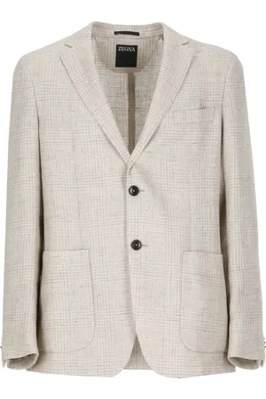 Ermenegildo Zegna Homme, Vestes, , Taille: L Veste en Lin et Laine