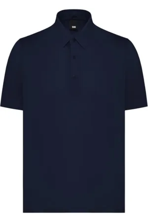 Duno Homme, Tops, Bleu, Taille: L Polo Bleu Turbo Olbia