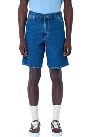 Carhartt Homme, Shorts, Bleu, Taille: W30 Shorts Denim Classiques