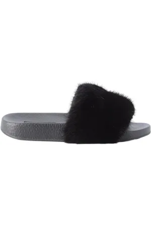 Dolce & Gabbana Femme, Chaussures, Noir, Taille: 37 EU Tongs pour Femme