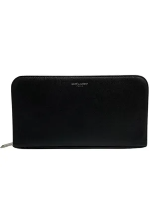 Saint Laurent Unisex, Pre-owned, Noir, Taille: ONE Size Pre-owned Cuir petite-maroquinerie