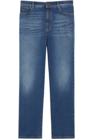 Max Mara Femme, Jeans, Bleu, Taille: 38 FR Jean en denim inspiré des années 90