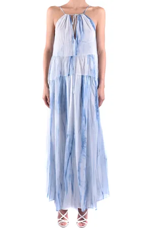Dondup Femme, Robes, Bleu, Taille: 38 FR Robes élégantes pour toutes les occasions