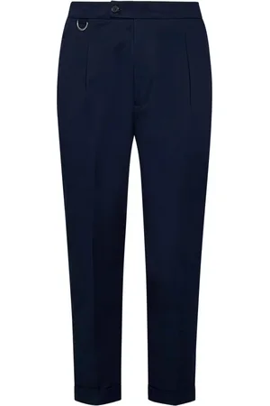 LOW BRAND Homme, Pantalons, Bleu, Taille: W32 Pantalon en Coton Stretch Bleu