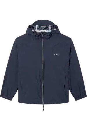 A.P.C. Homme, Vestes, Bleu, Taille: L Veste de Luxe Meadow Blouson