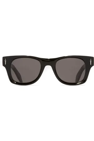 Cutler and Gross Homme, Accessoires, Noir, Taille: ONE Size Phantom Noir Rouge Lunettes de Soleil Carrées