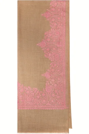 Maliparmi Femme, Accessoires, , Taille: ONE Size 180X80 Écharpe Brodée Exclusive