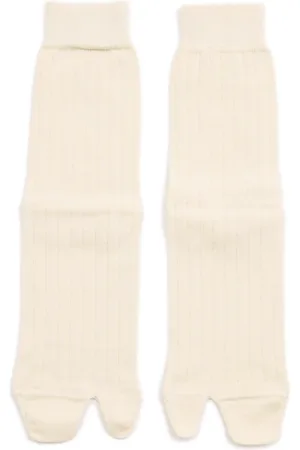 Maison Margiela Femme, Sous-vêtements, , Taille: S Chaussettes Bootleg Élégantes