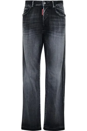 Dsquared2 Femme, Jeans, Noir, Taille: 36 FR Jeans en Denim Classiques pour un Usage Quotidien