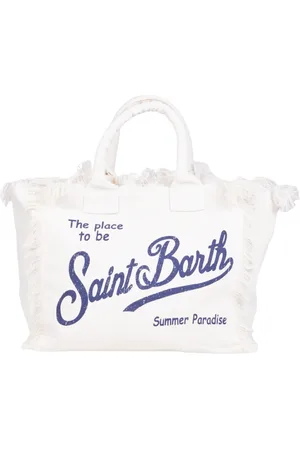 MC2 SAINT BARTH Femme, Sacs, , Taille: ONE Size Grand Sac Crème avec Style