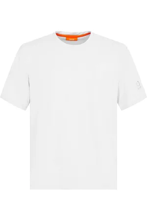 sunseeker Homme, Tops, Blanc, Taille: XL T-shirt Blanc Col Rond Logo