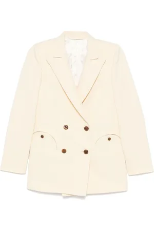Blazé Milano Femme, Vestes, , Taille: 38 FR Blazer en Lin et Soie