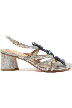 Maliparmi Femme, Chaussures, Gris, Taille: 39 EU Magnolia Stones Sandal