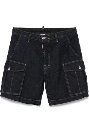 Dsquared2 Homme, Shorts, Bleu, Taille: S Shorts Taille Indigo Bleu Avec Cordon