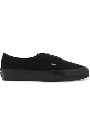 Vans Homme, Chaussures, Noir, Taille: 46 EU Baskets en Toile avec Étiquette Latérale