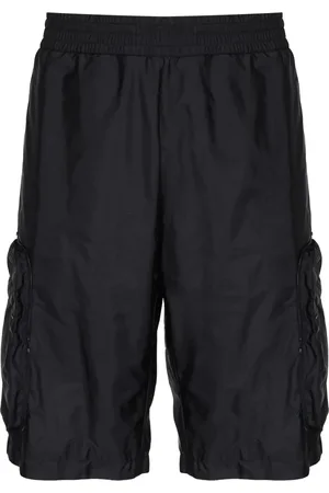 Moncler Homme, Shorts, Bleu, Taille: M Shorts Bleus avec Poches à Zip