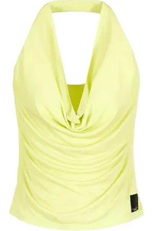 Armani Exchange Femme, Tops, Vert, Taille: 40 FR Haut Vert Mixmag Élégant Confortable