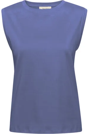 Part Two Femme, Tops, Bleu, Taille: 40 FR Haut et T-shirt Oceana Doux