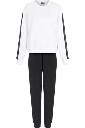 Emporio Armani Femme, Sport, Multicolore, Taille: 38 FR Robe Jogger en Modal Stretch Multicolore