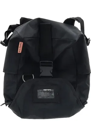 Acne Studios Femme, Pre-owned, Noir, Taille: ONE Size Pre-owned Nylon sacs-de-voyage