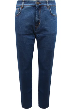 Max Mara Femme, Jeans, Bleu, Taille: 40 FR Pantalon Radica Cropped Cigarette