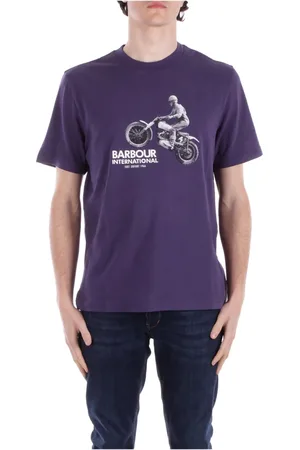 Barbour Homme, Tops, Bleu, Taille: M T-shirts et Polos internationaux