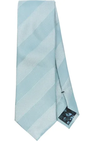 Paul Smith Homme, Accessoires, Bleu, Taille: ONE Size Cravate rayée pour homme