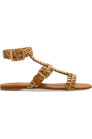 Casadei Femme, Chaussures, Brun, Taille: 38 1/2 EU Sandales en cuir