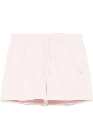 Maison Kitsuné Femme, Shorts, Rose, Taille: 42 FR Short de jogging avec patch de renard