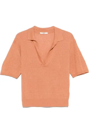 BARENA Femme, Tops, , Taille: 42 FR Polo en Lin et Coton