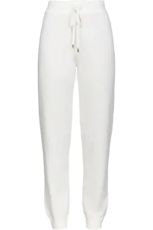 Pinko Femme, Pantalons, Blanc, Taille: 40 FR Pantalon de survêtement blanc