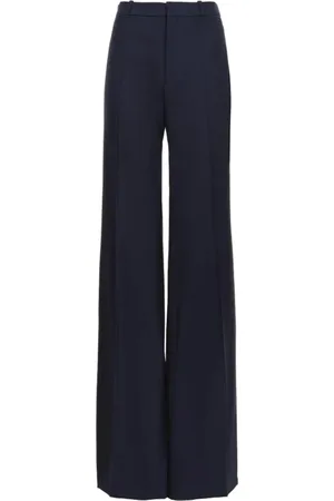 Chloé Femme, Pantalons, Bleu, Taille: 36 FR Pantalon bleu sur mesure pour femmes
