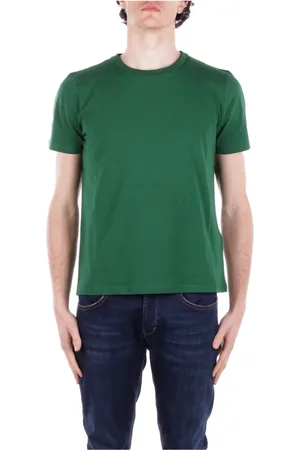 GCDS Homme, Tops, Vert, Taille: S T-shirt vert avec logo Slim Fit