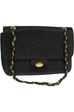 Bally Femme, Pre-owned, Noir, Taille: ONE Size Pre-owned Cuir sacs-ports-paule