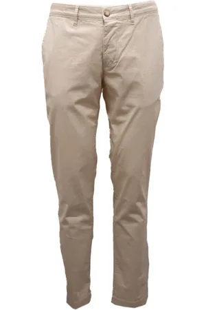 CRUNA Homme, Pantalons, Blanc, Taille: L Pantalon Newtown couleur sable