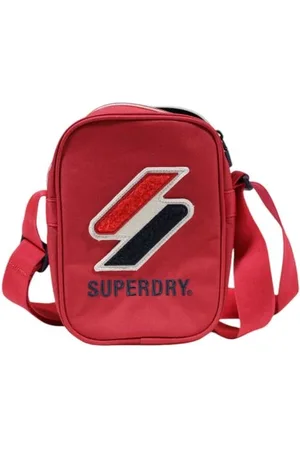 Superdry Homme, Sacs, Rouge, Taille: ONE Size Sac Messenger Rouge Collection Automne/Hiver