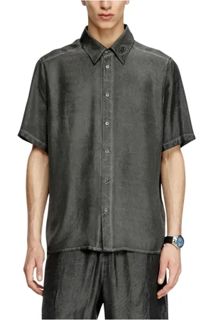 Diesel Homme, Chemises, Gris, Taille: M Chemise Homme S-leon-short