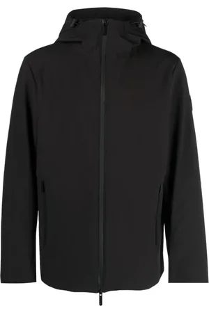 Woolrich Homme, Vestes, Noir, Taille: M Veste à capuche zippée noire