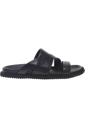 BALDININI Homme, Chaussures, Noir, Taille: 45 EU leather sandals