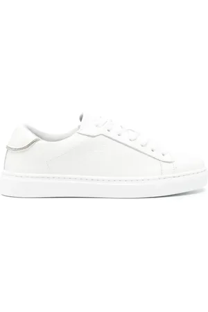 Fabiana Filippi Femme, Chaussures, Blanc, Taille: 36 EU Baskets en Cuir Blanc