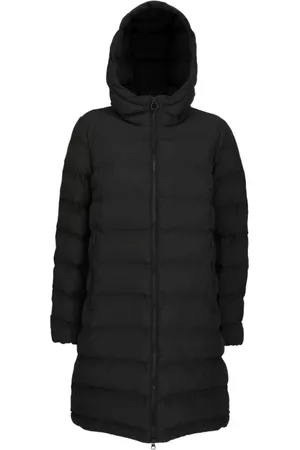 Geox Femme, Manteaux, Noir, Taille: 42 FR Manteau en polyester respirant