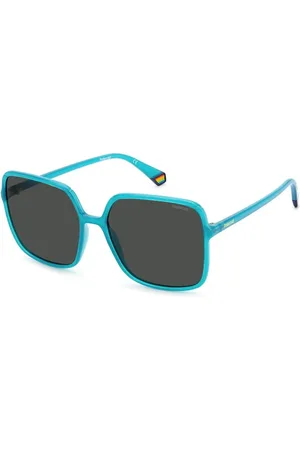 Polaroid Femme, Accessoires, Bleu, Taille: ONE Size Lunettes de Soleil Bleues Polarisées pour Femmes
