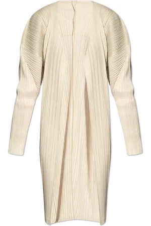 Issey Miyake Femme, Pulls, , Taille: 42 FR Cardigan plissé