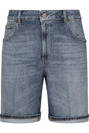 Dondup Homme, Shorts, Bleu, Taille: W35 Shorts Bermuda Derick Bleu