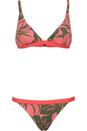 Gallo Femme, Maillots de bain, Multicolore, Taille: 40 FR Bikini voile rose pour femmes avec motif floral