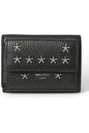 Jimmy Choo Femme, Pre-owned, Noir, Taille: ONE Size Pre-owned Cuir petite-maroquinerie