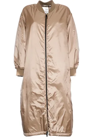 Max Mara Femme, Vestes, Brun, Taille: 36 FR Veste Bomber Camel Élégante