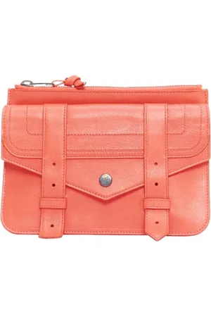 Proenza Schouler Femme, Pre-owned, Rouge, Taille: ONE Size Pre-owned Cuir sacs-ports-paule