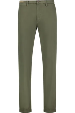 RE-HASH Homme, Pantalons, , Taille: W35 Chinos Homme avec Ourlet Relevé