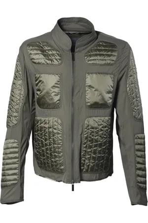 BALDININI Homme, Vestes, Vert, Taille: 2XL Dark nylon jacket